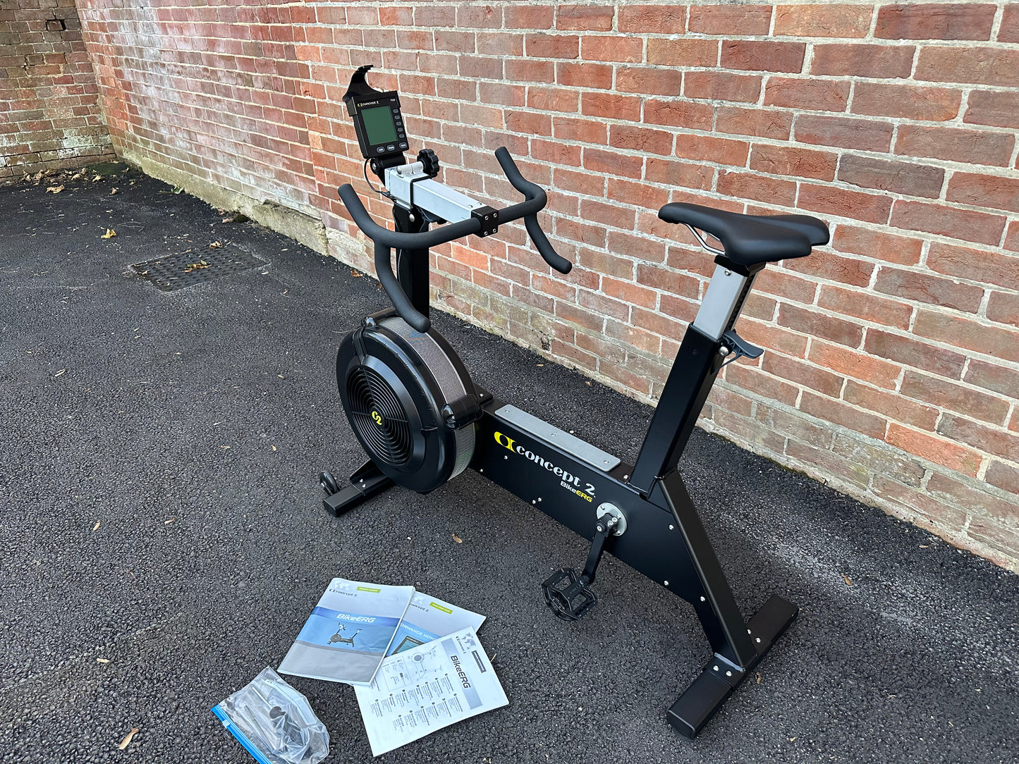 Concept 2 Bike Erg PM5 Black