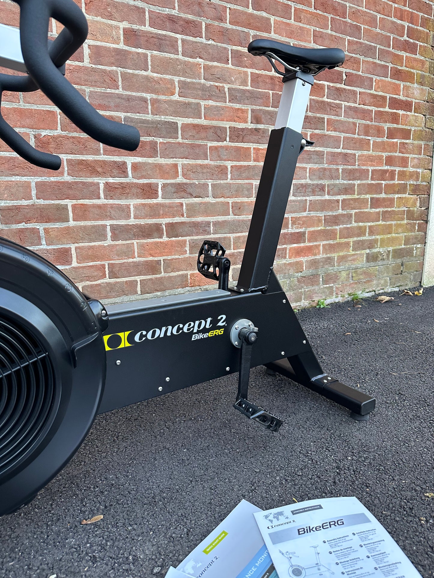 Concept 2 Bike Erg PM5 Black